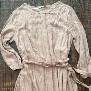 Ces Femme Elegant Women's Dress in Soft Pink